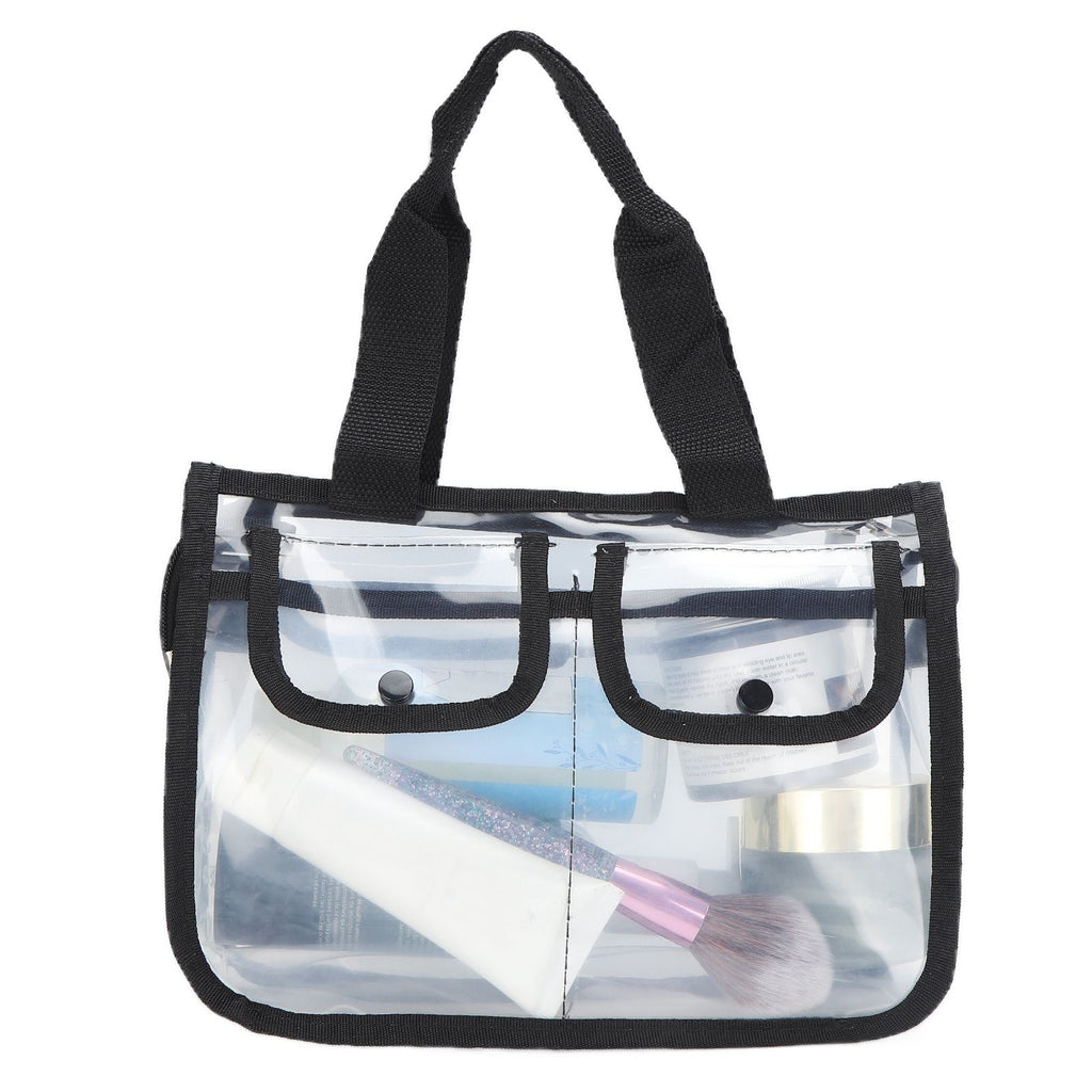 Clear Toiletry Bag EVA Portable Transparent Cosmetic Makeup Bag for Traveling Vacation