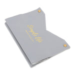 Tissue Bag Artificial Leather Vintage Kitchen Paper Towel Box Container for Office HomeGray