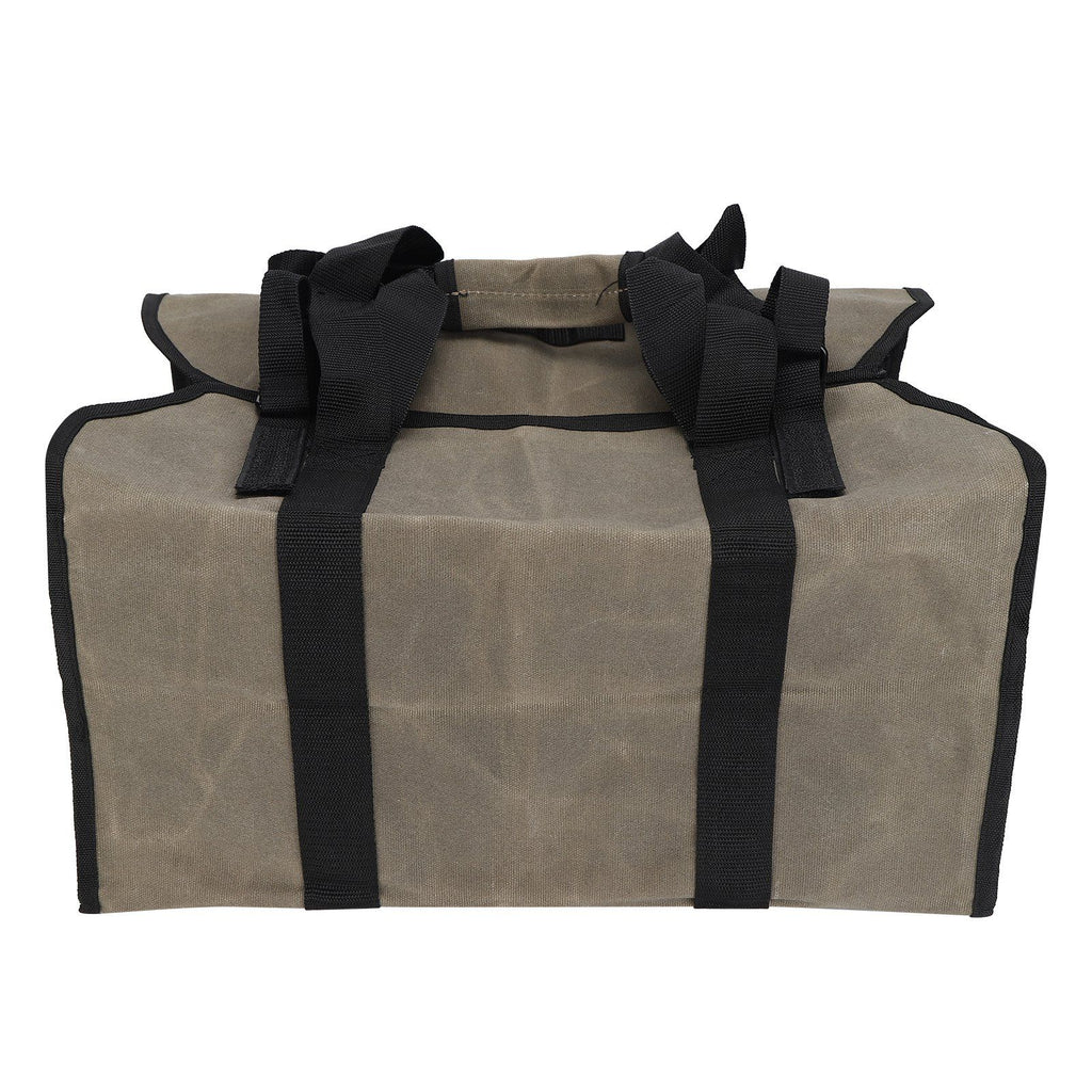 Log Carry Bag Waterproof Dual Use Portable Wet Wax Canvas Firewood Carrier Tote Bag for Logging