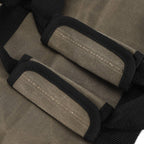 Log Carry Bag Waterproof Dual Use Portable Wet Wax Canvas Firewood Carrier Tote Bag for Logging