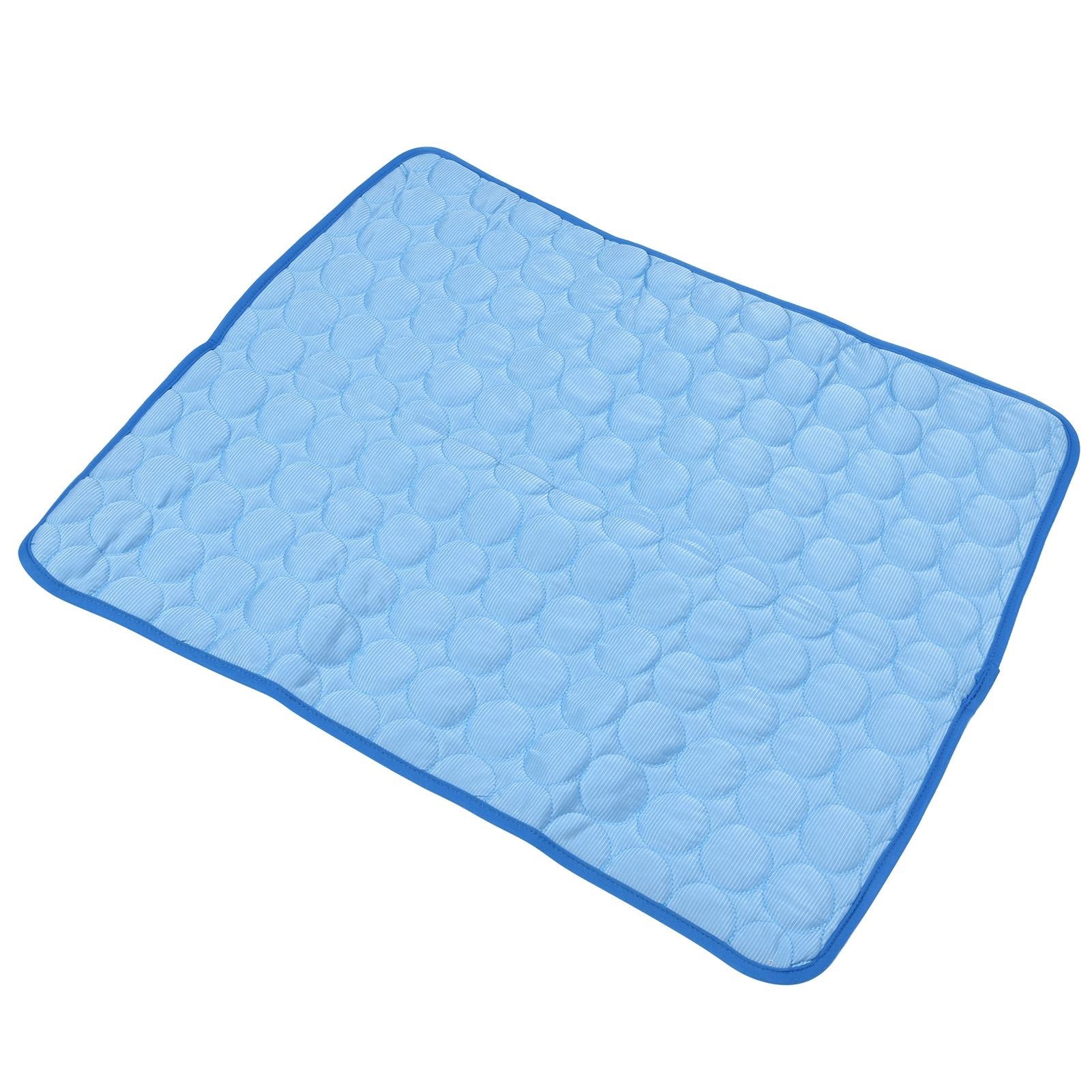 Pet Cooling Mat Breathable Soft Summer Dog Cat Sleeping Pad for Kennel Sofa Bed FloorBlue XS