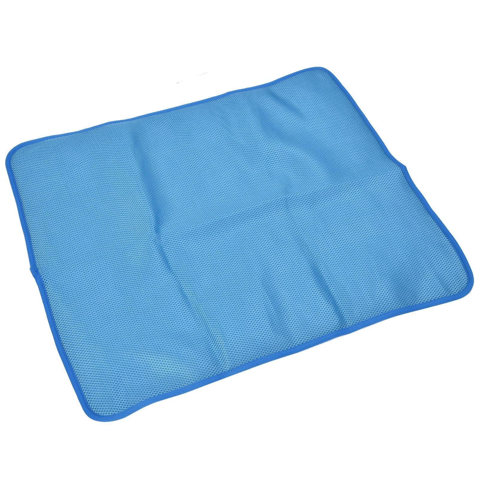 Pet Cooling Mat Breathable Soft Summer Dog Cat Sleeping Pad for Kennel Sofa Bed FloorBlue XXL