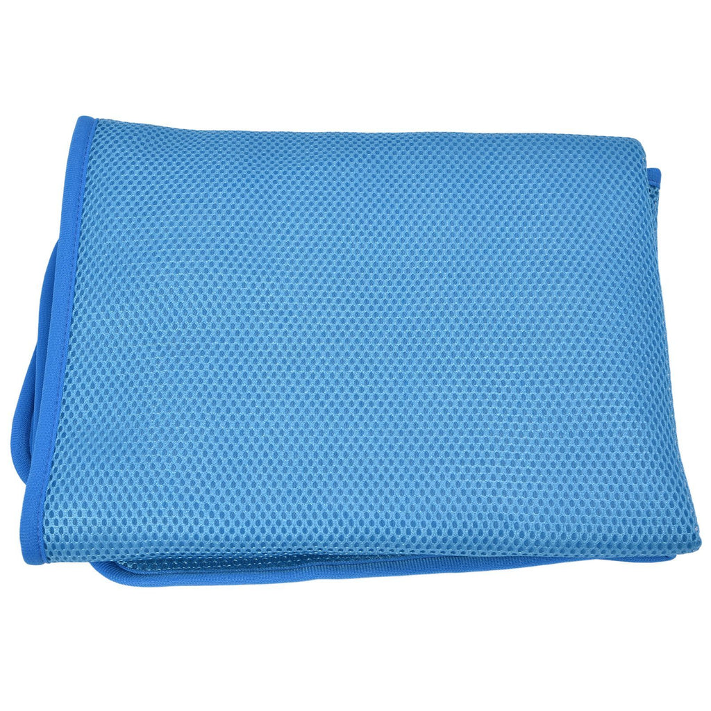 Pet Cooling Mat Breathable Soft Summer Dog Cat Sleeping Pad for Kennel Sofa Bed FloorBlue XXL