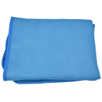 Pet Cooling Mat Breathable Soft Summer Dog Cat Sleeping Pad for Kennel Sofa Bed FloorBlue XXL