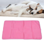 Pet Cooling Mat Breathable Soft Summer Dog Cat Sleeping Pad for Kennel Sofa Bed FloorPink XXL
