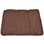 Pet Cooling Mat Breathable Soft Summer Dog Cat Sleeping Pad for Kennel Sofa Bed FloorBrown L