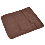Pet Cooling Mat Breathable Soft Summer Dog Cat Sleeping Pad for Kennel Sofa Bed FloorBrown XL