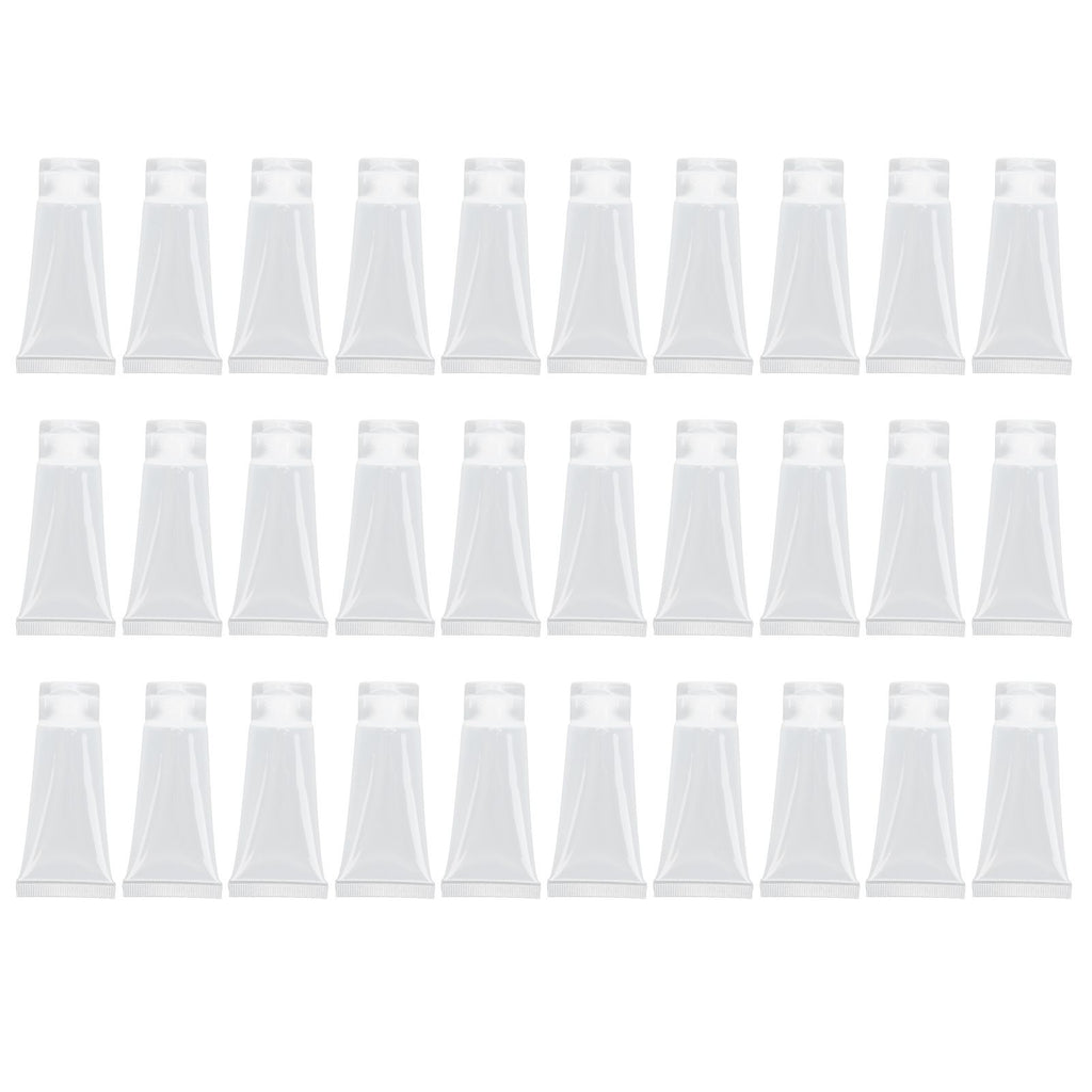 30pcs Empty Cosmetic Bottle Portable Lightweight Lotion Shampoo Squeeze Bottle for Travel