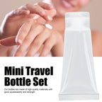 30pcs Empty Cosmetic Bottle Portable Lightweight Lotion Shampoo Squeeze Bottle for Travel