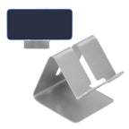 Cell Phone Holder Aluminum Alloy Lightweight and Portable Desk Phone Stand for Mobile Phones and TabletsSilver