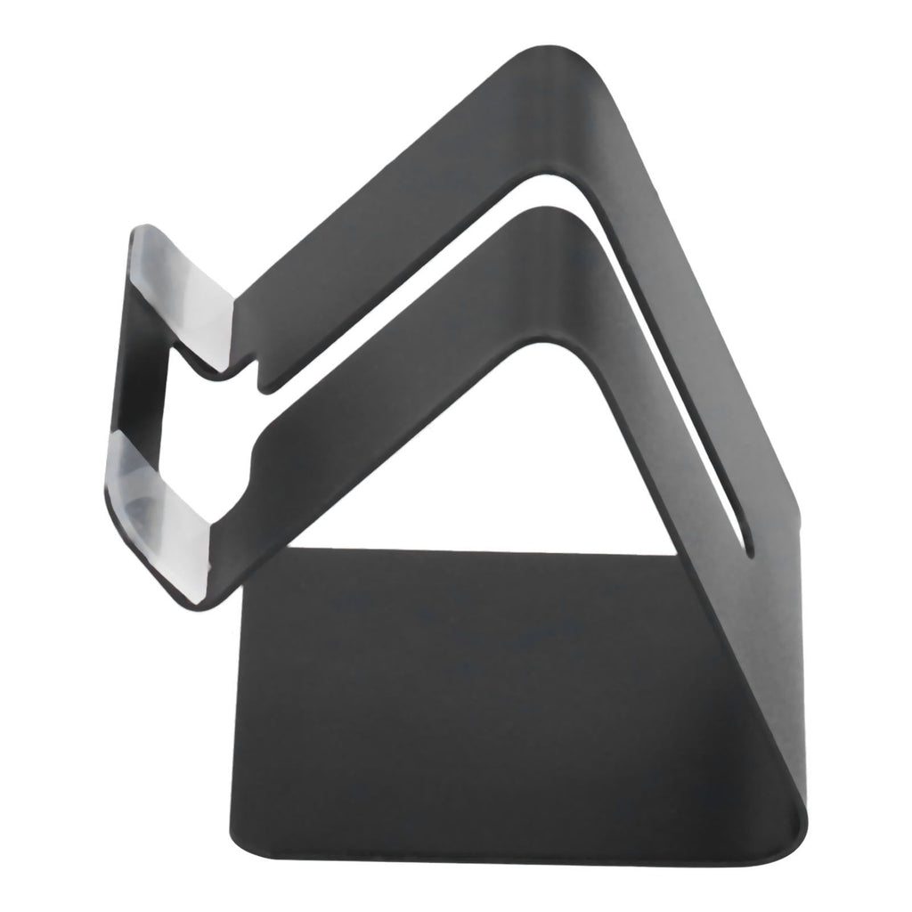 Cell Phone Holder Aluminum Alloy Lightweight and Portable Desk Phone Stand for Mobile Phones and TabletsBlack