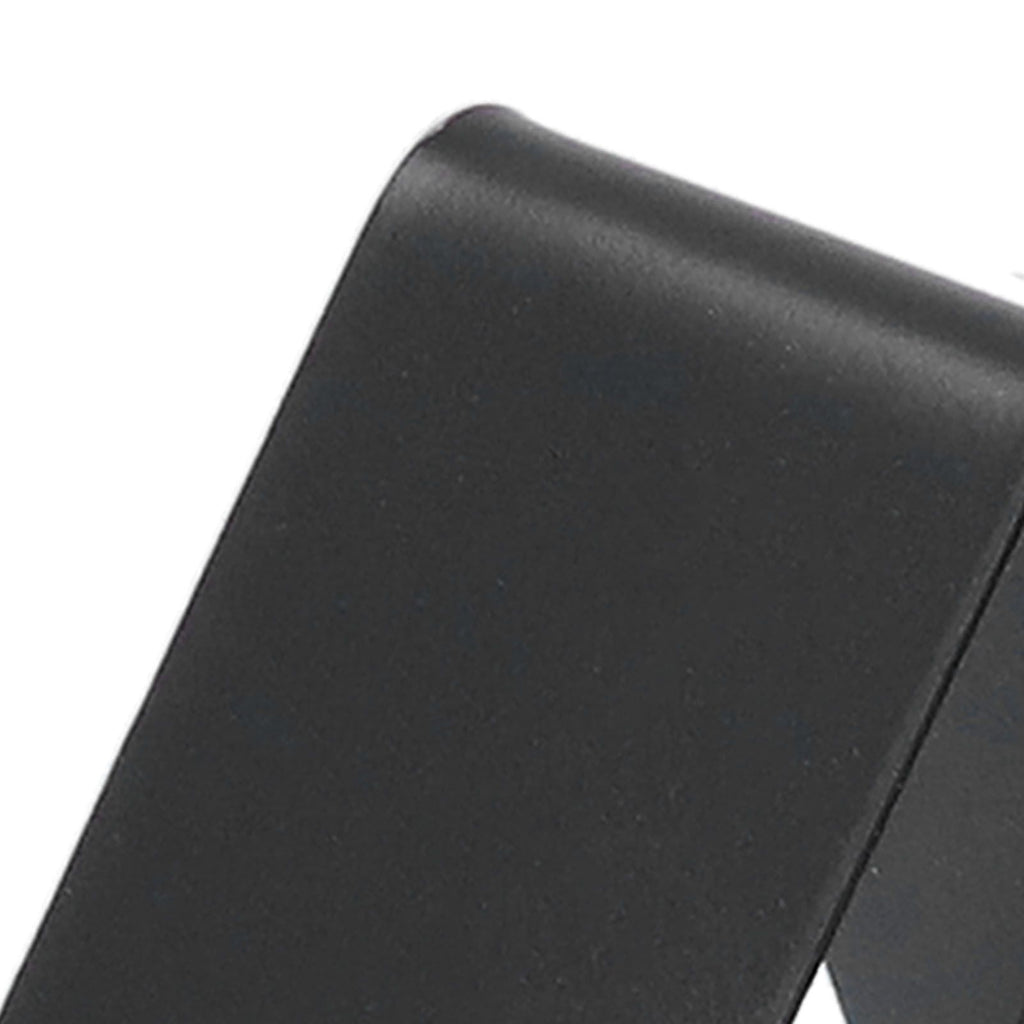 Cell Phone Holder Aluminum Alloy Lightweight and Portable Desk Phone Stand for Mobile Phones and TabletsBlack