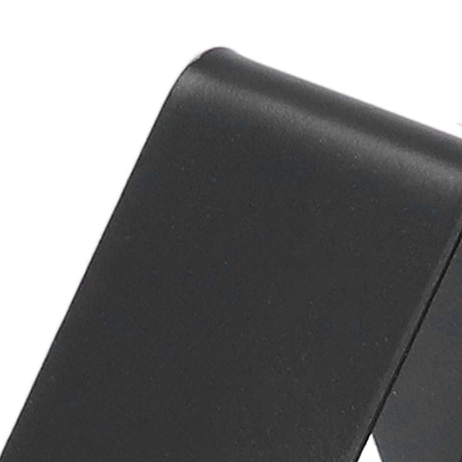 Cell Phone Holder Aluminum Alloy Lightweight and Portable Desk Phone Stand for Mobile Phones and TabletsBlack