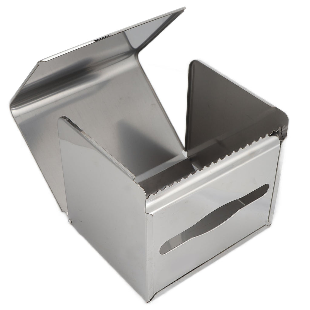 Tissue Holder Durable 304 Stainless Steel Tissue Box for Kitchen Bathroom Bedroom4351 Mirror Surface Tissue Box