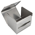 Tissue Holder Durable 304 Stainless Steel Tissue Box for Kitchen Bathroom Bedroom4351 Mirror Surface Tissue Box