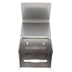 Tissue Holder Durable 304 Stainless Steel Tissue Box for Kitchen Bathroom Bedroom4351 Mirror Surface Tissue Box