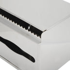 Tissue Holder Durable 304 Stainless Steel Tissue Box for Kitchen Bathroom Bedroom4351 Mirror Surface Tissue Box
