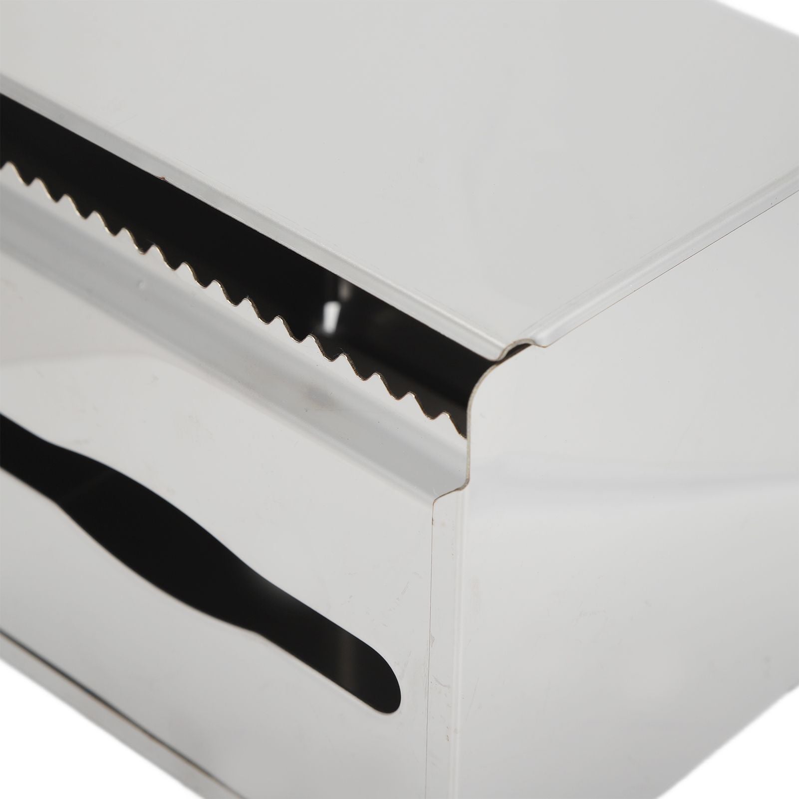 Tissue Holder Durable 304 Stainless Steel Tissue Box for Kitchen Bathroom Bedroom4351 Mirror Surface Tissue Box