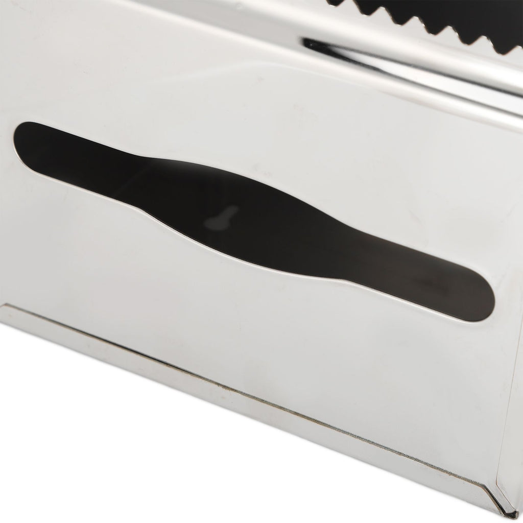 Tissue Holder Durable 304 Stainless Steel Tissue Box for Kitchen Bathroom Bedroom4351 Mirror Surface Tissue Box
