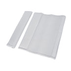 2PCS Seatbelt Pad Car Safety Belt Pad Shoulder Pad Soft Comfortable Belt Strap for Adult ChildrenGrey