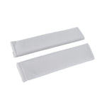 2PCS Seatbelt Pad Car Safety Belt Pad Shoulder Pad Soft Comfortable Belt Strap for Adult ChildrenGrey