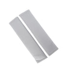 2PCS Seatbelt Pad Car Safety Belt Pad Shoulder Pad Soft Comfortable Belt Strap for Adult ChildrenGrey