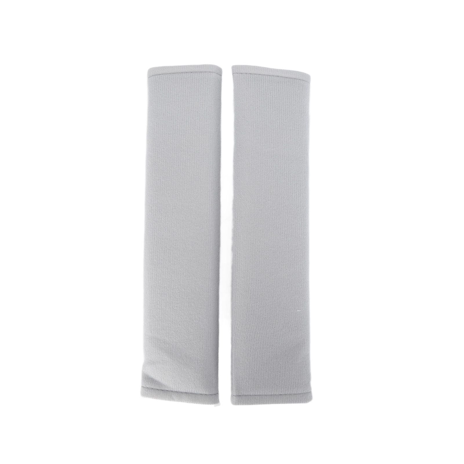 2PCS Seatbelt Pad Car Safety Belt Pad Shoulder Pad Soft Comfortable Belt Strap for Adult ChildrenGrey