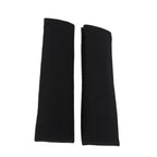 2PCS Seatbelt Pad Car Safety Belt Pad Shoulder Pad Soft Comfortable Belt Strap for Adult ChildrenBlack
