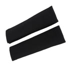 2PCS Seatbelt Pad Car Safety Belt Pad Shoulder Pad Soft Comfortable Belt Strap for Adult ChildrenBlack