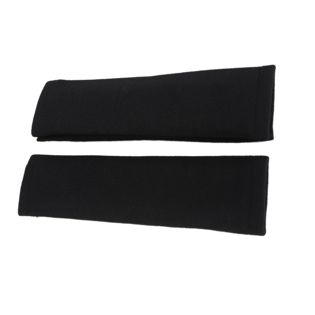 2PCS Seatbelt Pad Car Safety Belt Pad Shoulder Pad Soft Comfortable Belt Strap for Adult ChildrenBlack