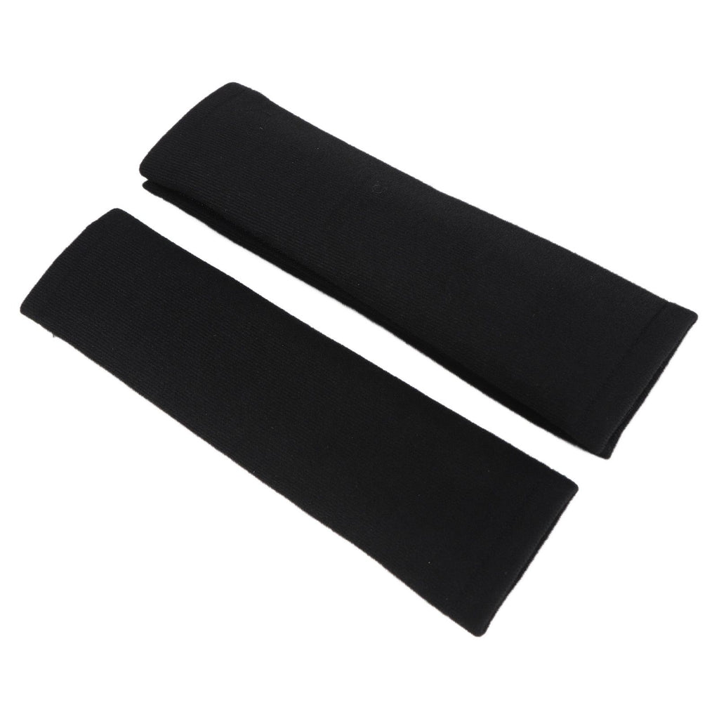 2PCS Seatbelt Pad Car Safety Belt Pad Shoulder Pad Soft Comfortable Belt Strap for Adult ChildrenBlack