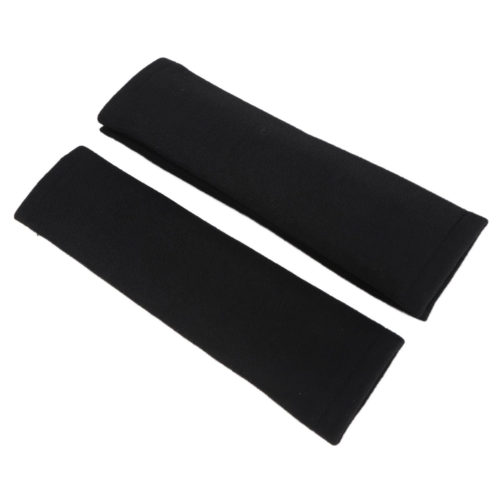 2PCS Seatbelt Pad Car Safety Belt Pad Shoulder Pad Soft Comfortable Belt Strap for Adult ChildrenBlack