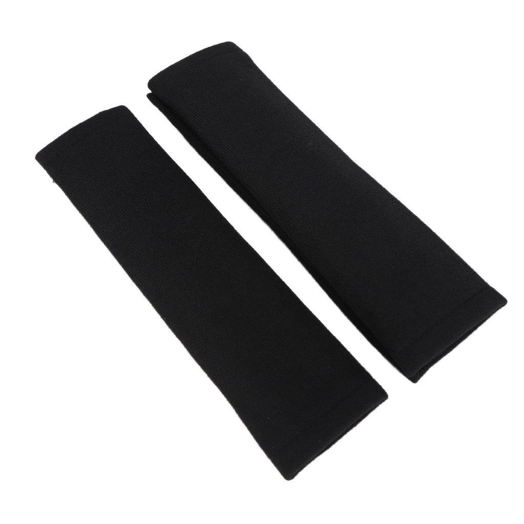 2PCS Seatbelt Pad Car Safety Belt Pad Shoulder Pad Soft Comfortable Belt Strap for Adult ChildrenBlack