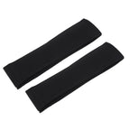2PCS Seatbelt Pad Car Safety Belt Pad Shoulder Pad Soft Comfortable Belt Strap for Adult ChildrenBlack