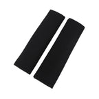 2PCS Seatbelt Pad Car Safety Belt Pad Shoulder Pad Soft Comfortable Belt Strap for Adult ChildrenBlack