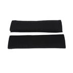 2PCS Seatbelt Pad Car Safety Belt Pad Shoulder Pad Soft Comfortable Belt Strap for Adult ChildrenBlack