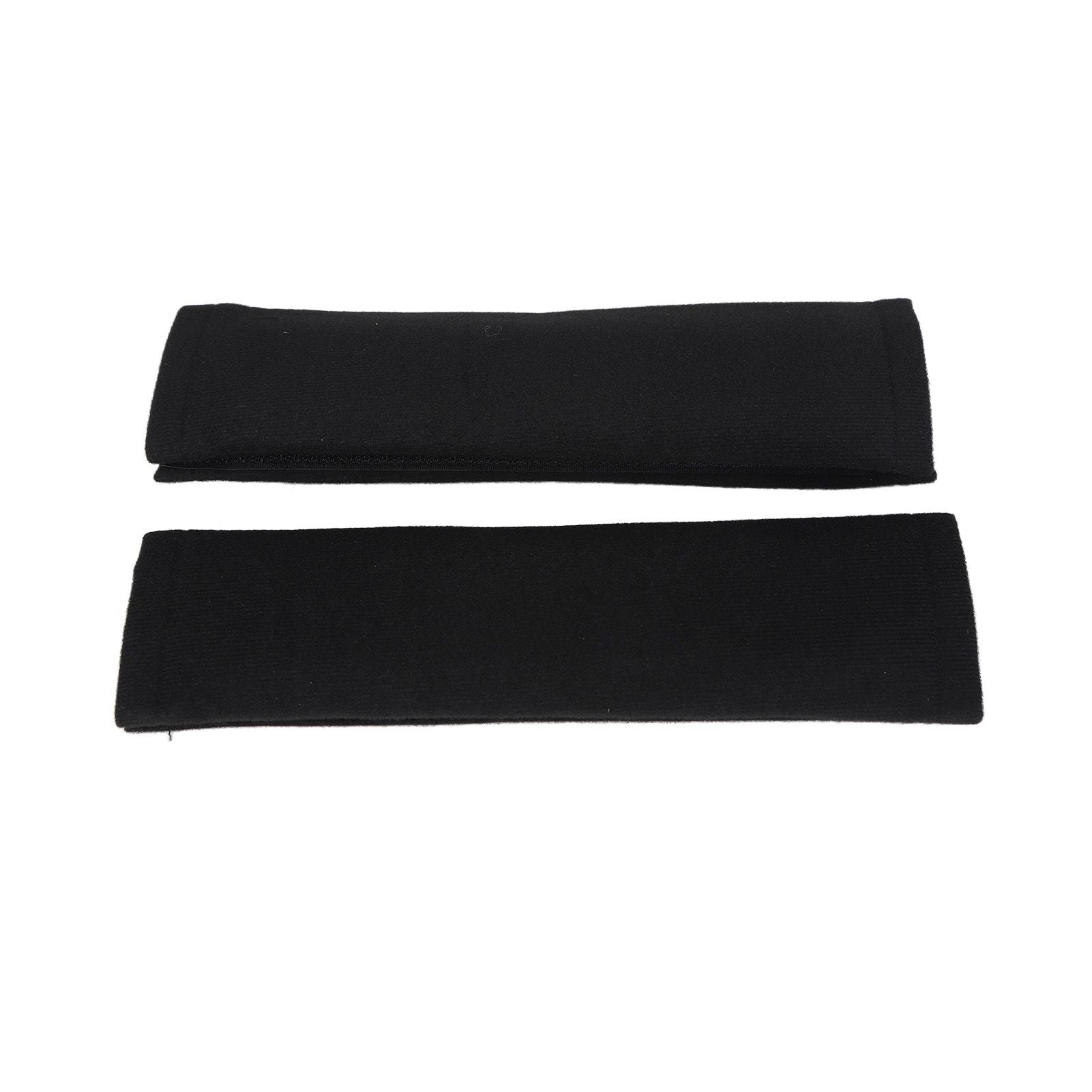 2PCS Seatbelt Pad Car Safety Belt Pad Shoulder Pad Soft Comfortable Belt Strap for Adult ChildrenBlack