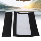 2PCS Seatbelt Pad Car Safety Belt Pad Shoulder Pad Soft Comfortable Belt Strap for Adult ChildrenBlack