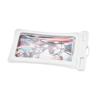 TPU Universal Floating Waterproof Phone Bag Pouch Cover with Lanyard for Below 7.2‑inch PhoneWhite