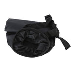 Multifunctional Car Waste Bin Garbage Bag Back Seat Hanging Storage Bag Travel Organizer HolderBlack