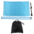 Yoga Hammock Handstand Split Leg Stretchable Training Portable Elastic Aerial Hammock for HomeSky Blue