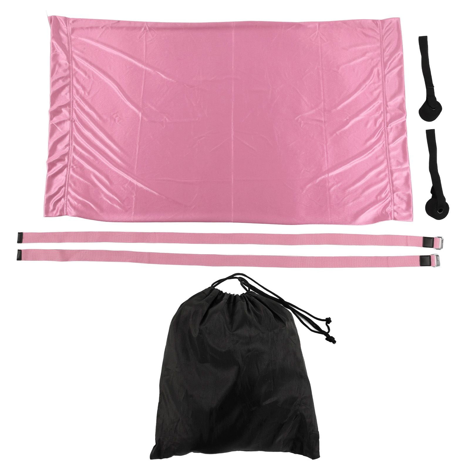 Yoga Hammock Handstand Split Leg Stretchable Training Portable Elastic Aerial Hammock for HomePink