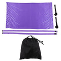 Yoga Hammock Handstand Split Leg Stretchable Training Portable Elastic Aerial Hammock for HomePurple