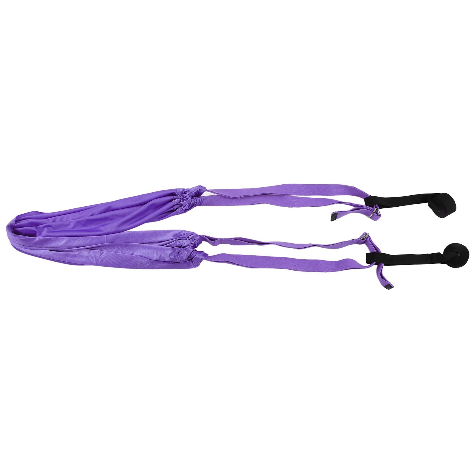Yoga Hammock Handstand Split Leg Stretchable Training Portable Elastic Aerial Hammock for HomePurple
