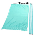 Yoga Hammock Handstand Split Leg Stretchable Training Portable Elastic Aerial Hammock for HomeDark Blue