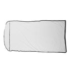 Sleeping Bag Liner Ultralight Multifunctional Elastic Sleeping Sack Liner for Outdoor CampingWhite