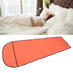 Sleeping Bag Liner Ultralight Multifunctional Elastic Sleeping Sack Liner for Outdoor CampingOrange