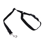 Dog Seatbelt Nylon Black Adjustable Professional Durable Car Safety Harness Pet SuppliesBlack