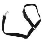 Dog Seatbelt Nylon Black Adjustable Professional Durable Car Safety Harness Pet SuppliesBlack