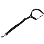 Dog Seatbelt Nylon Black Adjustable Professional Durable Car Safety Harness Pet SuppliesBlack